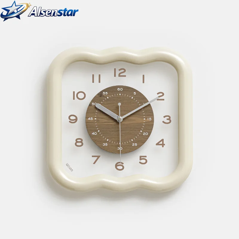 

23/5000 Modern minimalist wall clock for living room, suitable for home use. Fashionable and grand, with creative retro style.