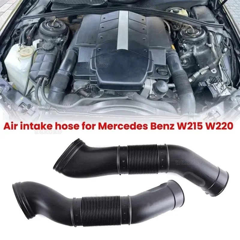 Air Intake Duct Hose 1130941182 1130941282 For 2000-2006 C215 W220 Mercedes Benz S430 S500 CL500 S55 AMG CL55 AMG