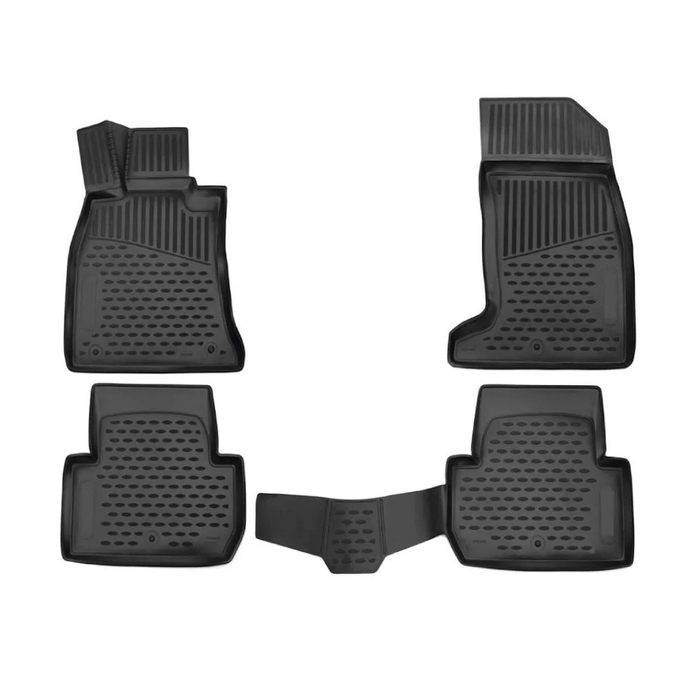 

Floor Mats Liner for Kia Stinger 2018-2023 Black TPE All-Weather 4 Pcs United States