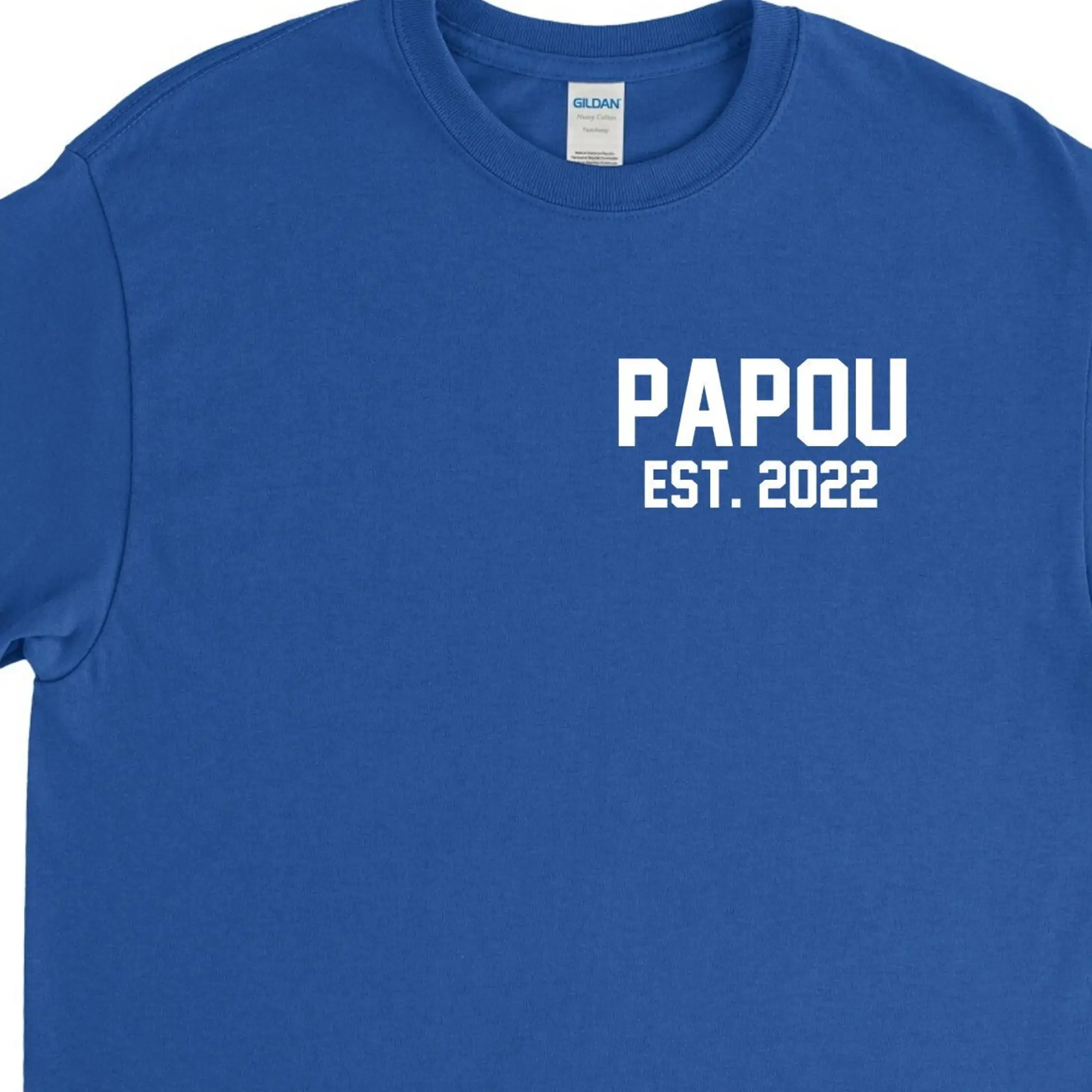 Papou 2022 Shirt,Papou Shirt,Papou Gift,Grandpa Shirt,Grandpa Gift,Papou Birthday,Baby Reveal,New Papou,Custom Papou Gift