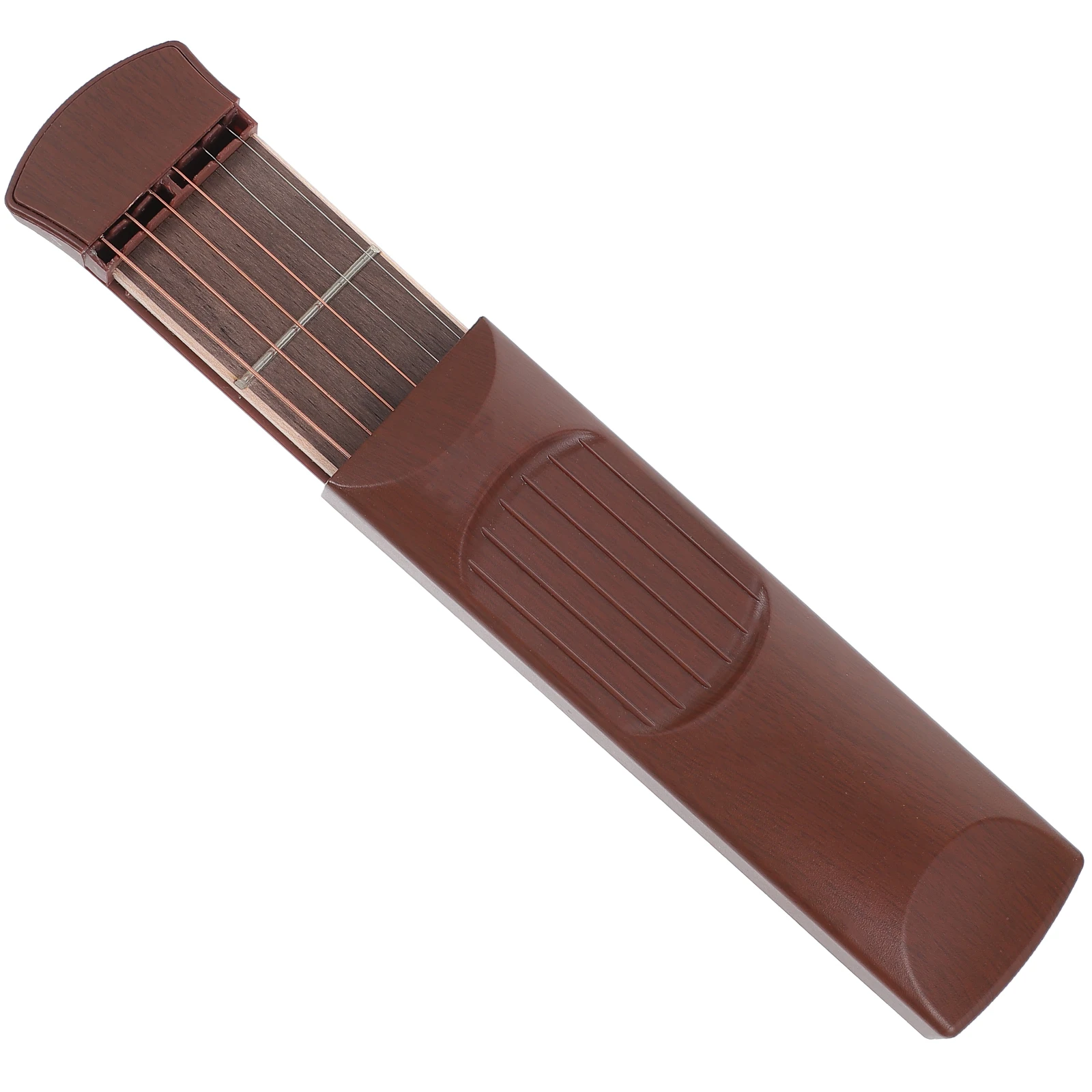 

Pocket Piano Fingerboard Trainer Acoustic Guitar Skills Improvement Wooden 4 Fret
