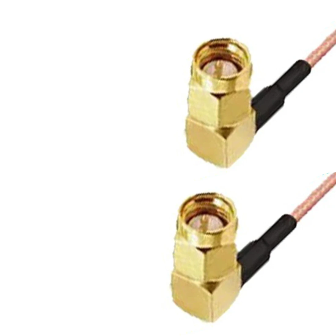 Wireless Router Cable SMA  Male Plug Right Angle To  SMA  Male Plug Right Angle RG316 Coaxial Cable 15CM 6inch Pigtail