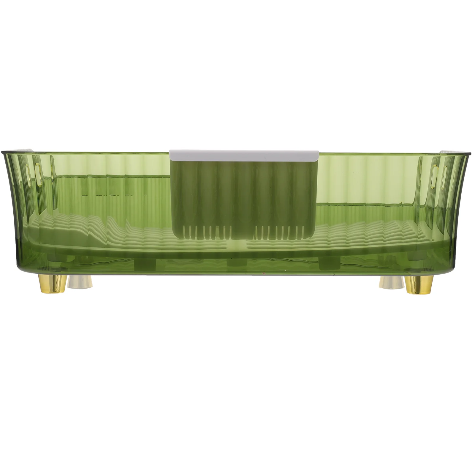 

Transparent Dish Drying Rack For Kitchen Sink Organizer Plates Bowls Chopsticks Fruit Vegetable Drain Holder Tableware