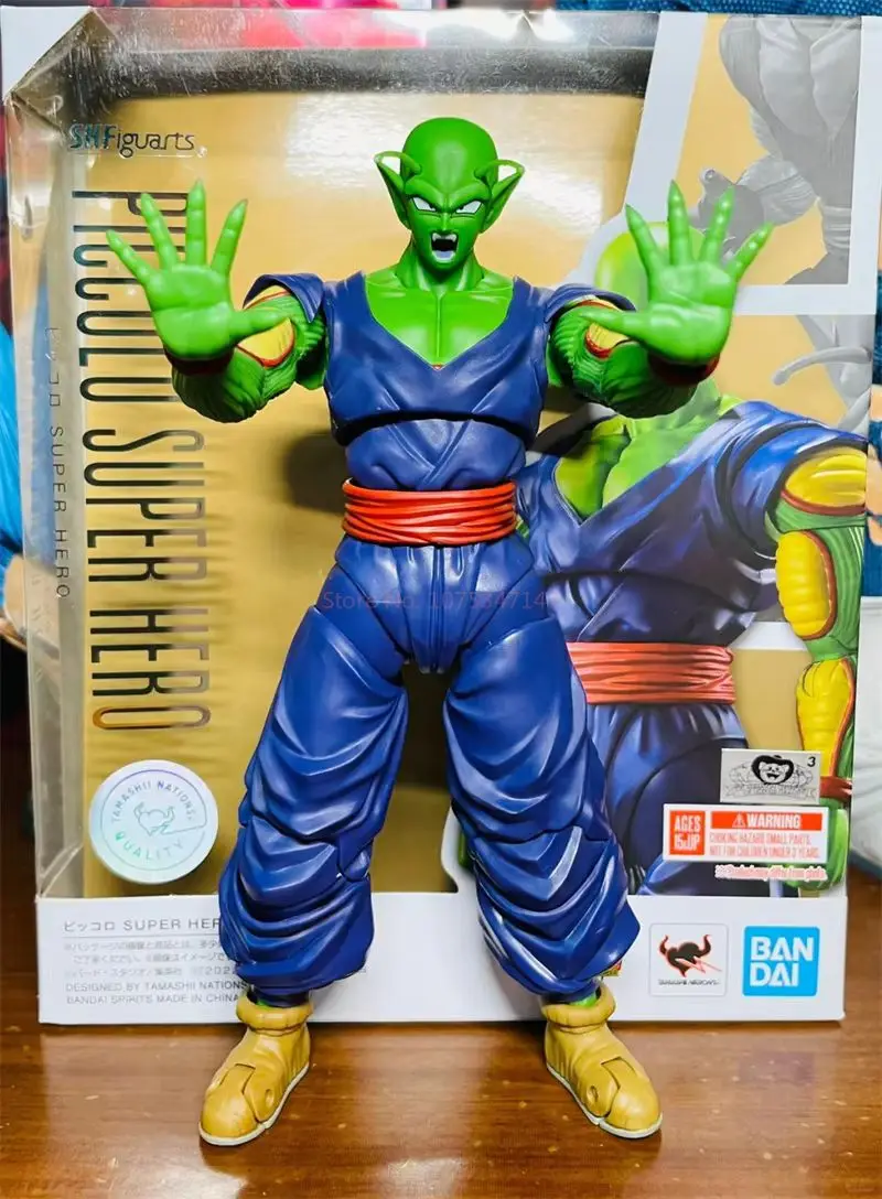 الأسهم بانداي S.H.Figuarts لعبة دراغون بول سوبر بطل Shf بيكولو بولي كلوريد الفينيل 2022 الأصلي Bd Shf بيكولو عمل نموذج لجسم لعبة هدية