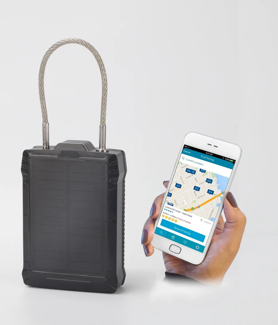Global  Logistics 4G Cloud Tracking GPS PadLock with Rope Cut Alarm for Automotive Use