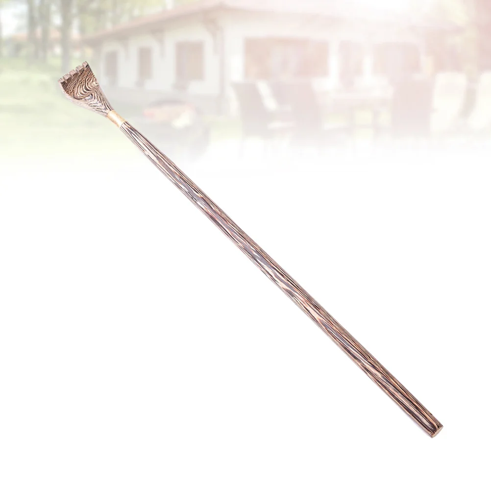 أداة تدليك محمولة بمقبض طويل قابلة للتمديد من خشب جناح الدجاج، أداة تدليك محمولة للاسترخاء، أداة خدش خلفية خشبية #6