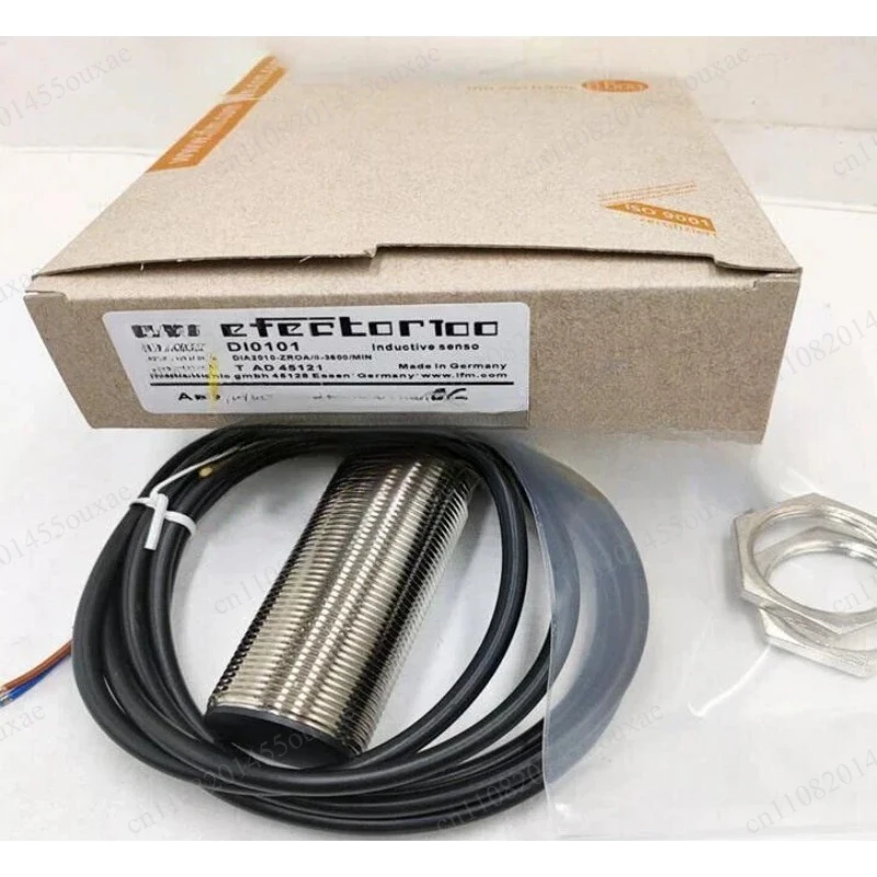 IFM DI0101 DIA2010-ZROA EFECTOR Inductive Proximity Sensor 5-3600 I/MIN Speed Detection Switch