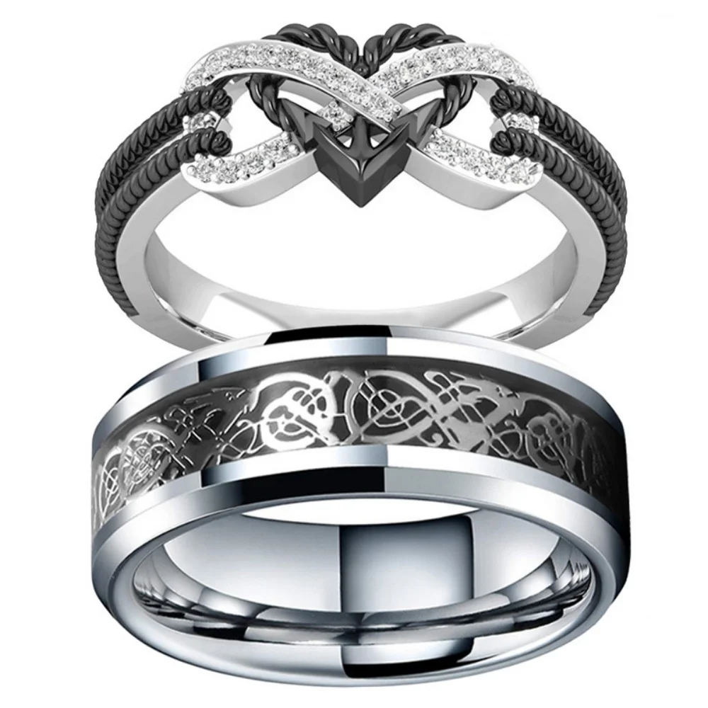 High Quality Stainless Steel Ring for Couples, Jewelry Ring for Men and Women, Neutral Wedding Rings, Engagement Rings