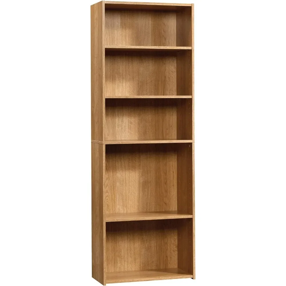 

Highland Oak Finish Bookcase Bookcase/Book Shelf Storage Living Room Furniture Home