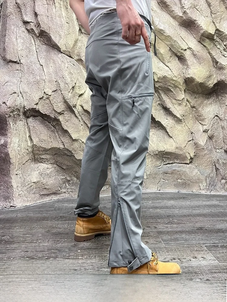 

Универсальные повседневные брюки для активного отдыха для пар, мягкие длинные брюки для мужчин и женщин, прочные, водоотталкивающие, быстросохнущие, из нейлоновой ткани.