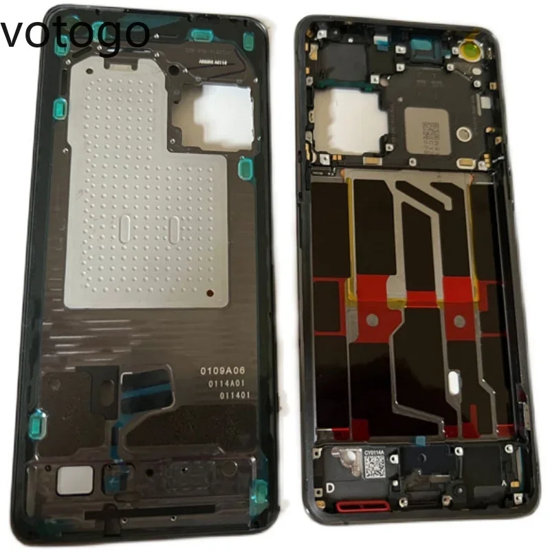 Repair Middle Frame Original For OPPO Find X5 / X5 Pro 5G Mid Plate LCD Digitizer Holder Front Screen Bezel Housing Replacement