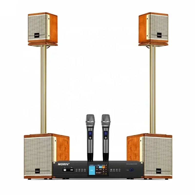 morin 6.5 inch sound system outdoor professional sound equipment amplifiers active line array speakers