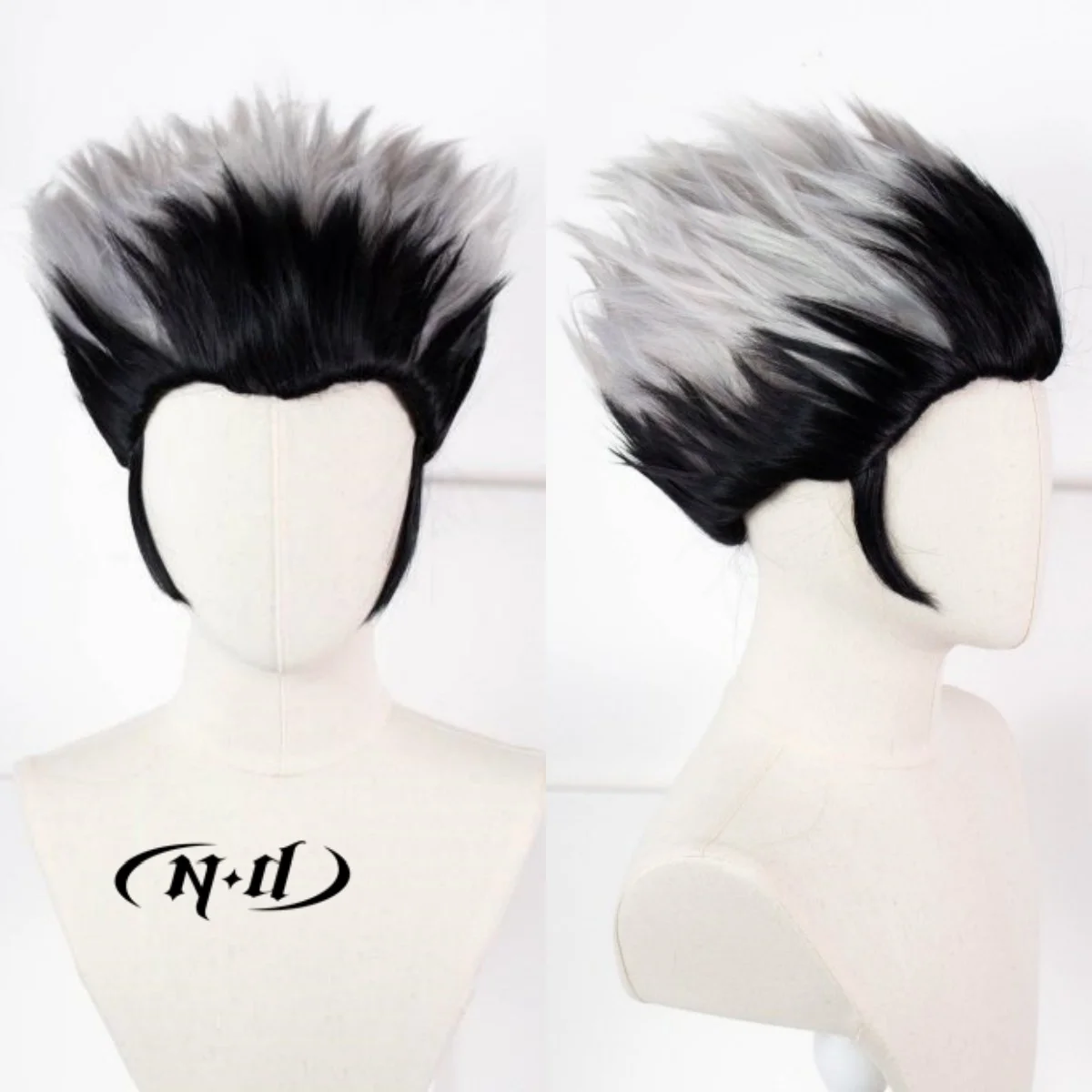 

ND Kotaro Bokuto Cosplay Wig Hairpiece Haikyu Anime Cosplay Hair Wig Heat Resistant for Comic Con Coser Costume Theme Party