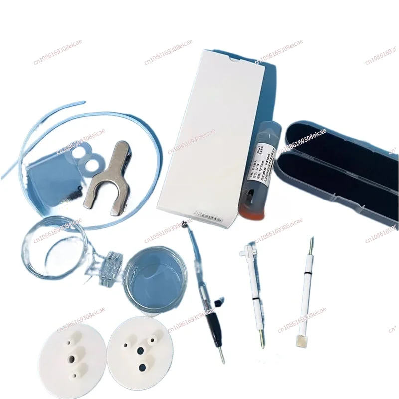 Electrochemical three-electrode system: one set of H-type sealed electrolytic cell+three electrodes