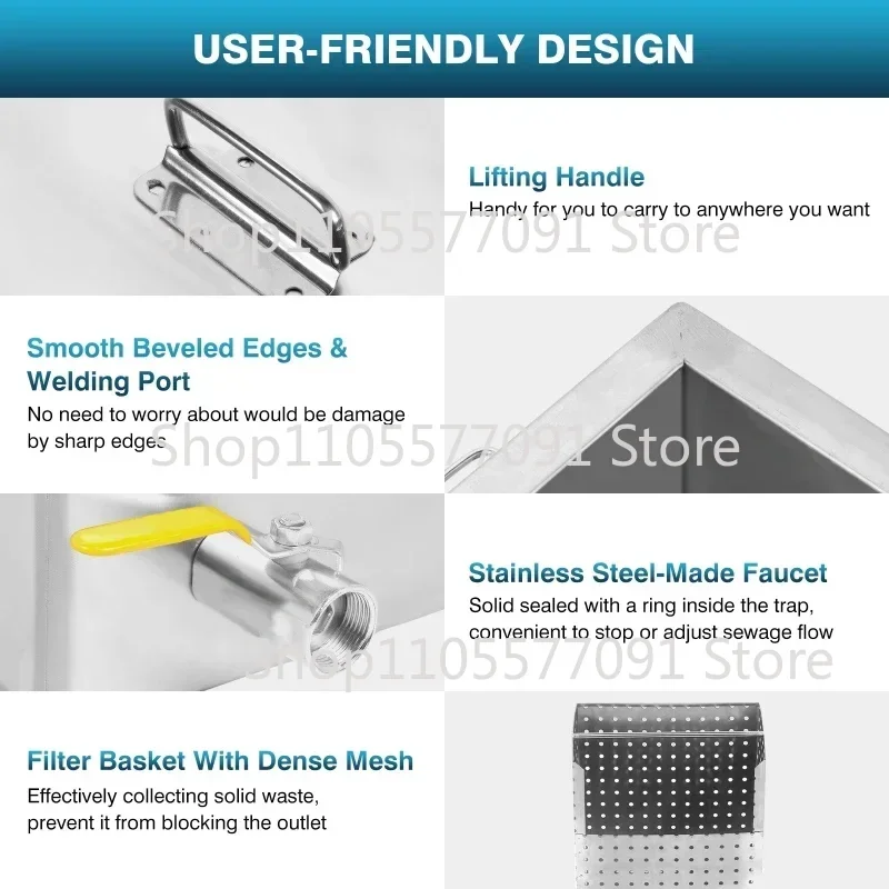 Stainless Steel Oil-Water Separator for Household and Commercial Use