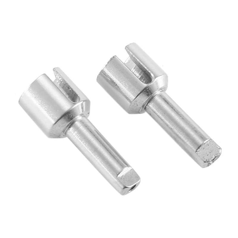 2Pcs Metal Central Drive Shaft Joint For Wltoys 1/10 104009 1/12 12402-A 12401 12403 12404 12409 RC Car Upgrade Parts