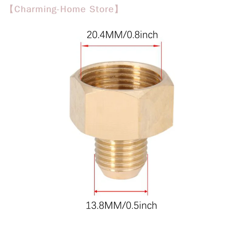 【M】Female M22 to M14 Male Adaptor Pressure Washer Gun Hose Connector Brass Fitting Gun Coupler