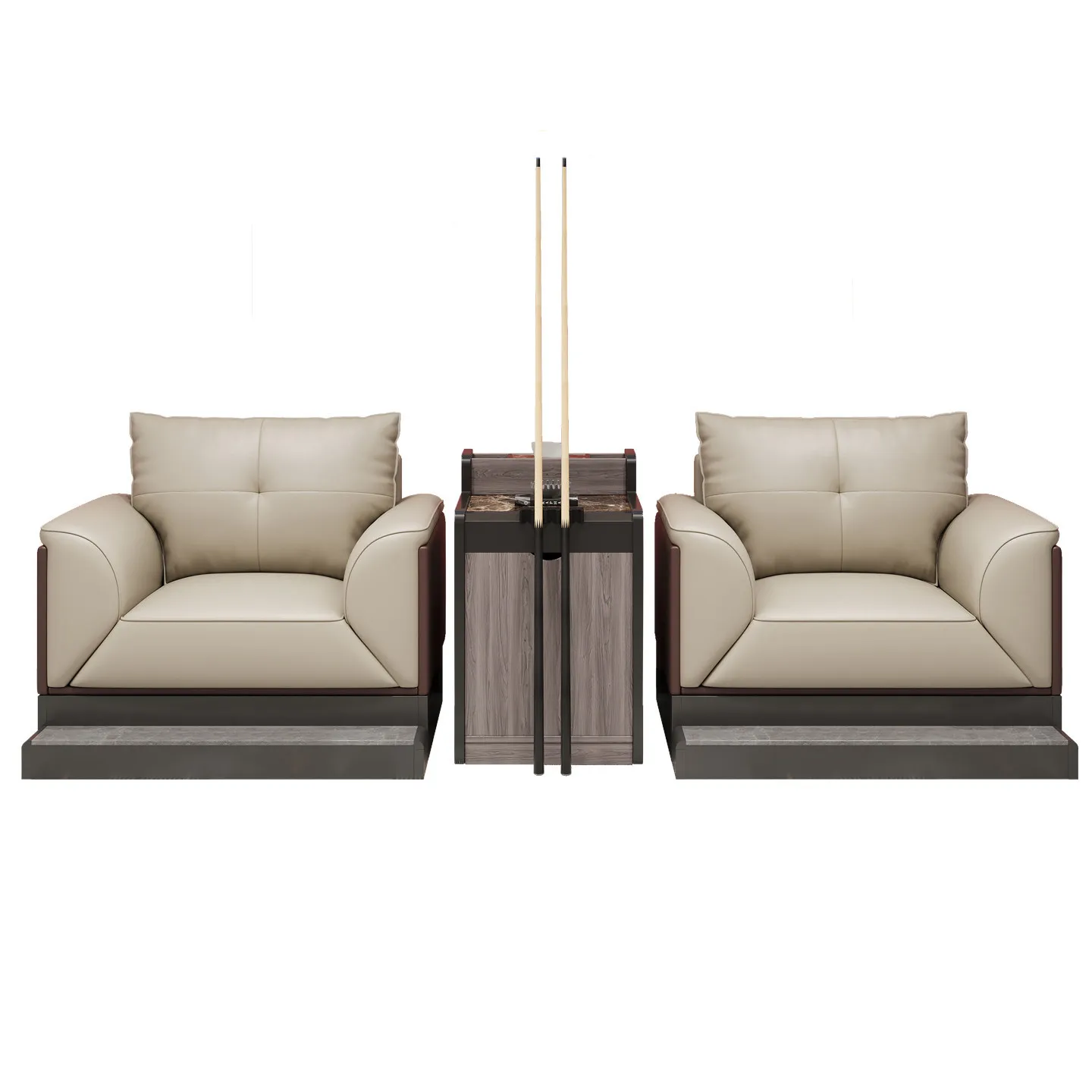 Billiards, billiards room, sofa chairs, dedicated reception clubs, high-end lounge sofas, viewing chairs, tea tables