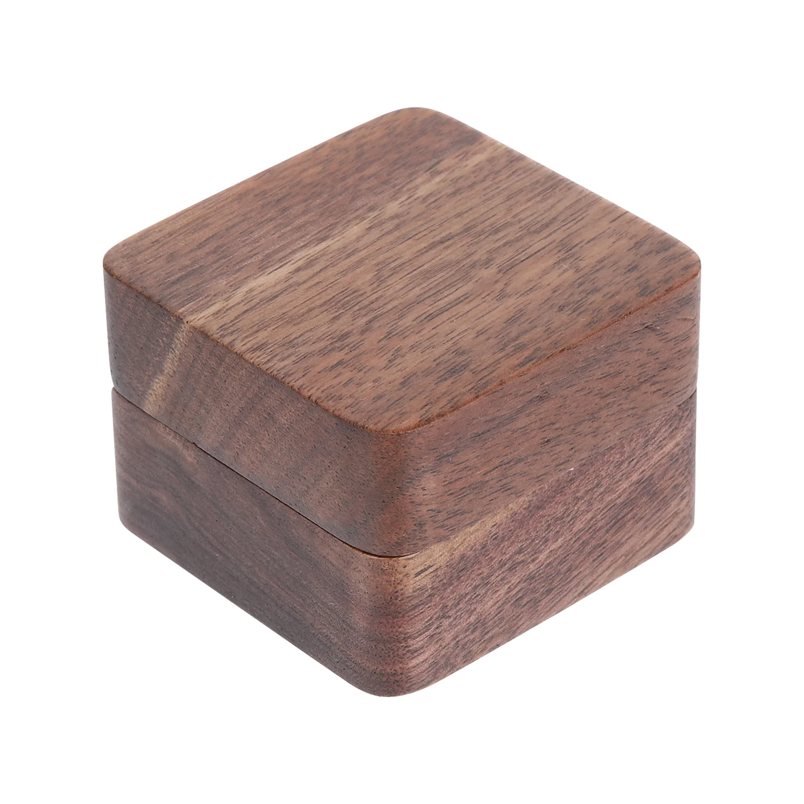 

Wooden Jewelry Box Ring for Men Holder Accessories Bearer Wedding Boxes Ceremony Case Pillow Man Organizer