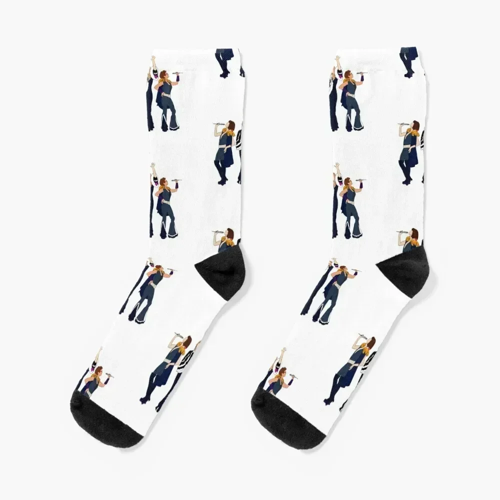 

Mamma Mia Donna and the Dynamos Socks tennis cycling Socks For Women Men's