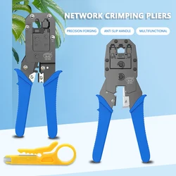 Network cable crimping pliers dual purpose three purpose multifunctional telephone cable plier 8P 6P 4P universal crimping plier