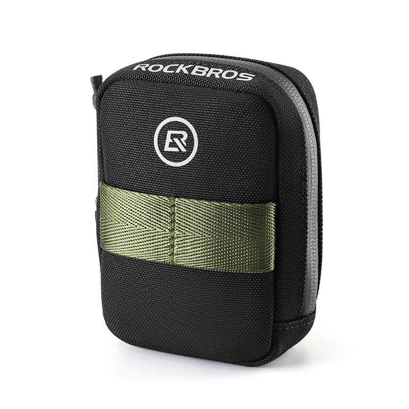 ROCKBROS Fahrrad-Mini-Satteltasche leicht tragbar 0,35L Fassungsvermögen kompakte Größe schnelle Montage Hecktasche Fahrradzubehör