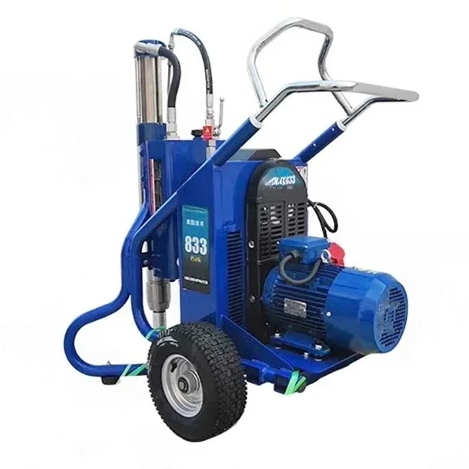 New High-pressure Airless Putty Spraying Machine Is Suitable for Putty Latex Paint Cement Both Electric and  Two Models