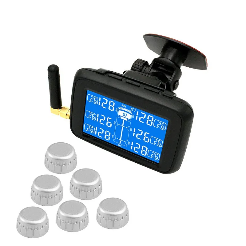 Car Truck Wireless Tire Pressure Monitoring System External Sensor Digital 901T-WF