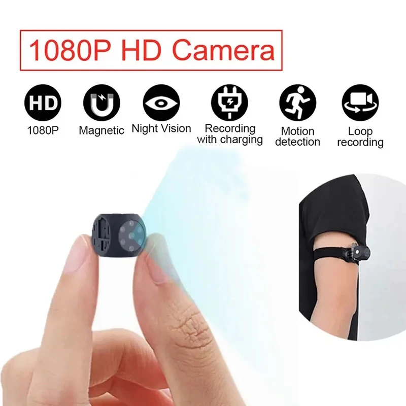 1080P Mini Camera Security Protection Sensor Camcorder Monitor Security Camera Surveillance Secret Video Recorder 2023 newest