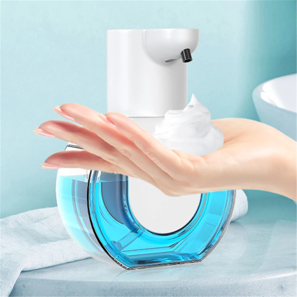 Automatic Sensing Soap Dispenser Wall Mounted Smart Infrared Sensor Foam Dispenser Bathroom Touchless Hand Washing Machine 420ML