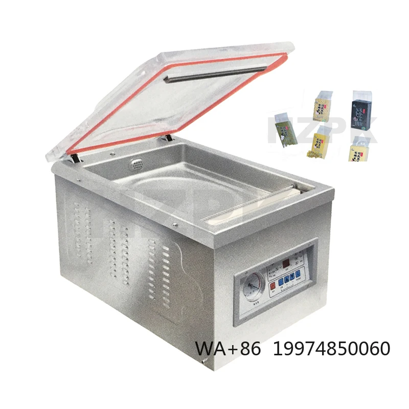 

Hot Sale Desktop Semi-automatic Good Quality Vacuum Packing MachineFor Food Rice