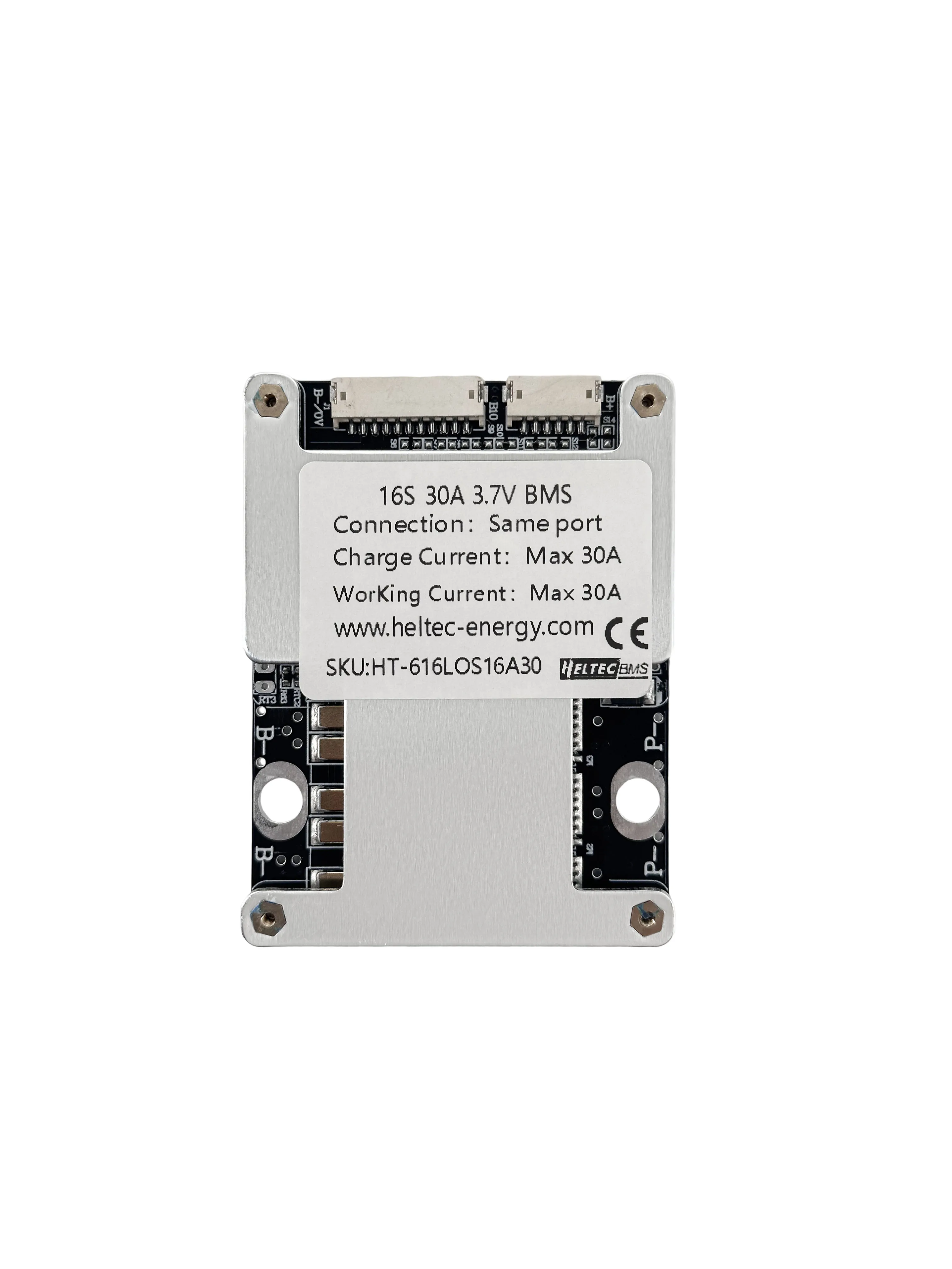 HeltecBMS bms 16s 48v lifepo4 battery 30A 50A 80A Lipo lithium /Lifepo4  battery bms 48v 13S 60V battery management system