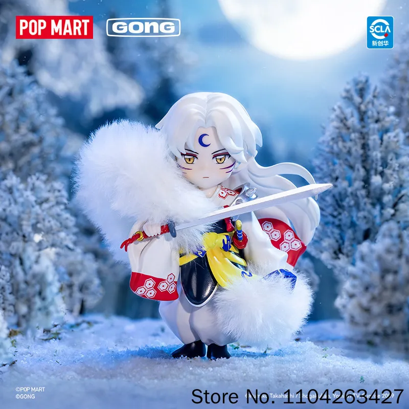 Original Pop Mart Gong Inuyasha Warring States Journey Serie Blindbox Desktop-Dekoration Mystery Box Anime-Figuren Spielzeug Geschenke