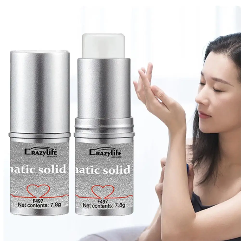

Women Solid Balm Mild Long Lasting Fragrances Charming Solid Pheromone Perfume Keep Men Dating Portable Fresh V4N2