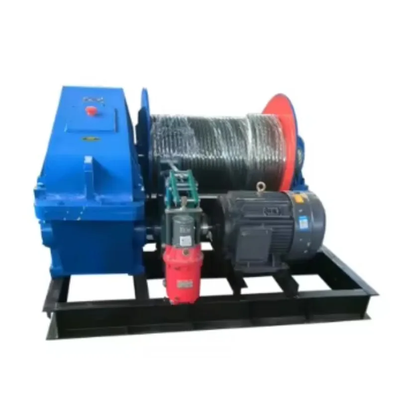 Electronically controlled speed control winch Cable puller Hydraulic traction anchor winch