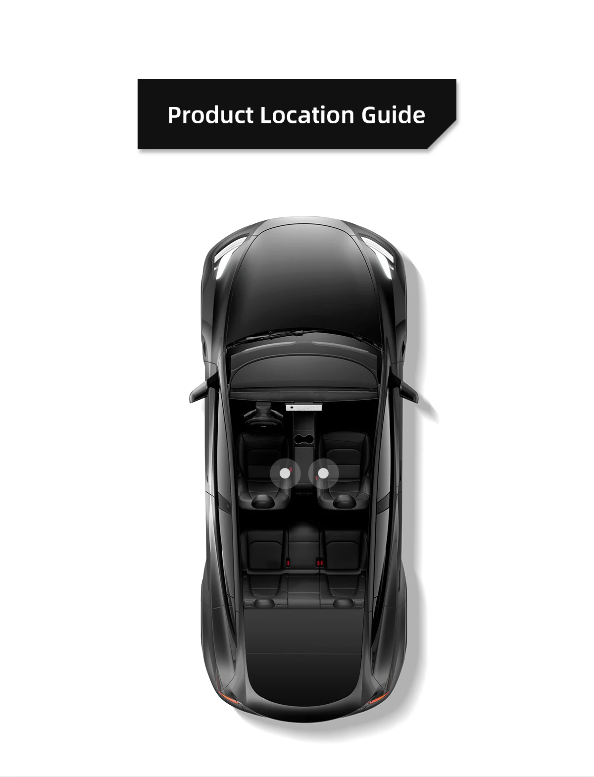 LUCKEASY für Tesla Model Y Model 3 2019-2026 Autosicherheitsgurt-Schnallen-Schutzabdeckung, dekorative Sicherheitsgurt-Abdeckung, Zubehör – Detail 1