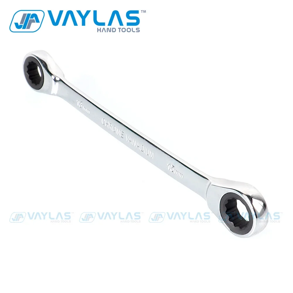 Dupla Chave de Catraca um Conjunto de Chaves Dupla Ratcheting Skate Ferramenta Engrenagem Anel Chave Catraca Lidar com Cromo Vanádio 13*15 mm