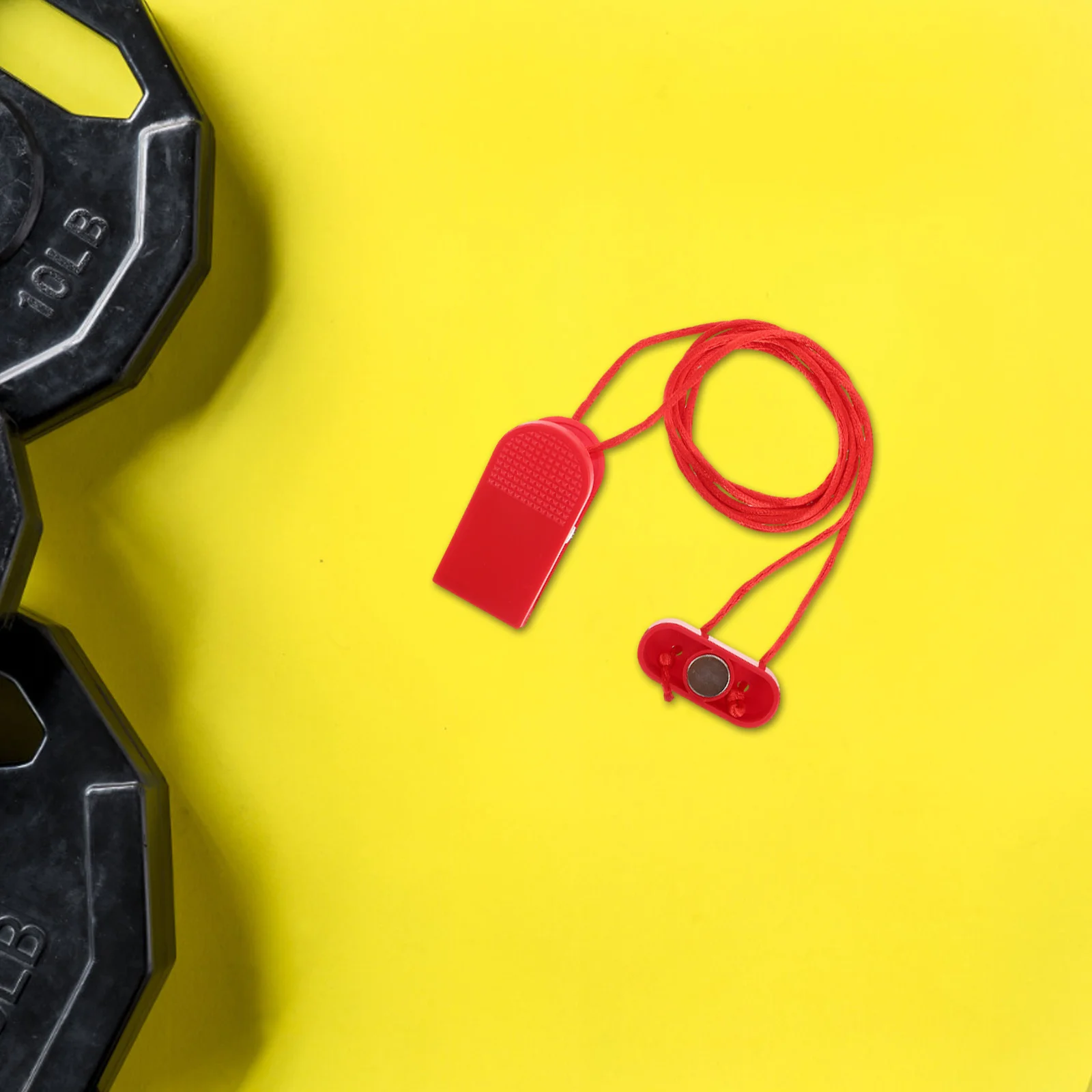 

Switch Security Red Emergency Stop Safety Clip Universal Compatible for Home Treadmill Replacement Parts Fitness for Safety