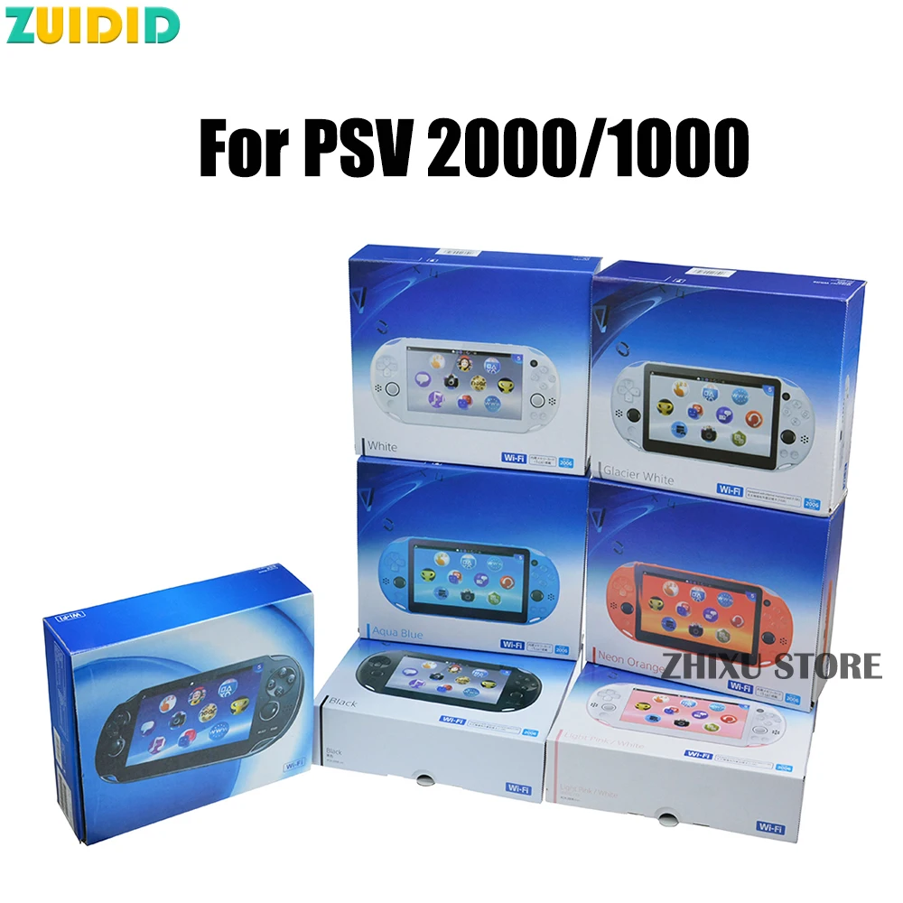 ZUIDID-Freins de boîte d'emballage neufs pour PSV 2000, console de jeu PSV2000, emballage pour PSVITA 2000 1000, 1 jeu, haute qualité