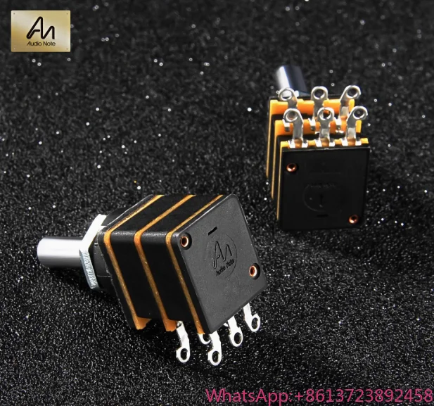 Potenciômetro de filme de carbono estéreo original britânico Audio Note 100K