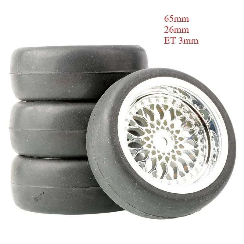 

Твердые пластиковые RC Drift Tires для Trxs HSP Tamiya HPI — гладкая плоская конструкция для Wltoys 144001 124018 A959-B MJX 14301 14303