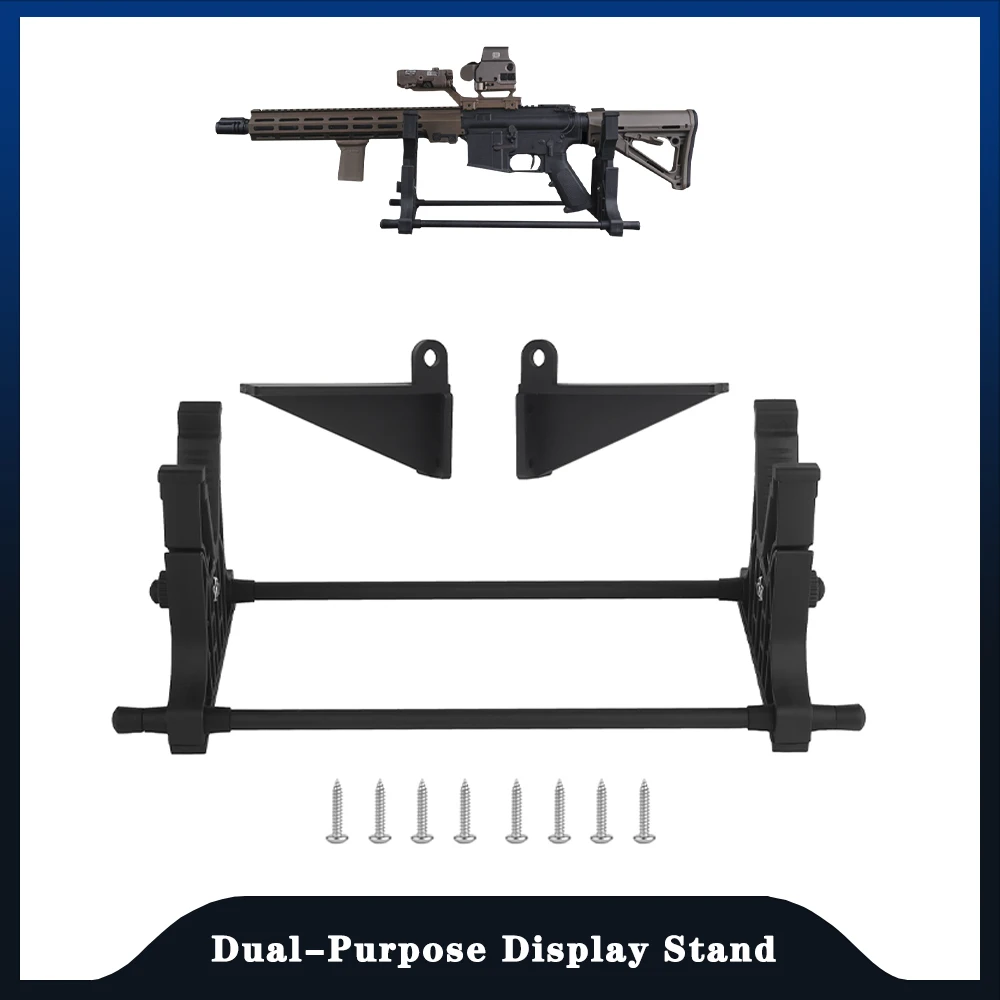 Dual-Purpose Display Stand Hunting Rifles Decorative Objects&Props Safe Storage Bracket，For Gun protection,Cleaning,Maintenance