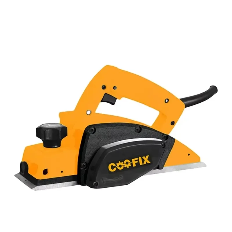 【CHIMU HOME】 610W Electric Wood Planer with Depth Adjustment for DIY Carpentry and Woodworking Projects