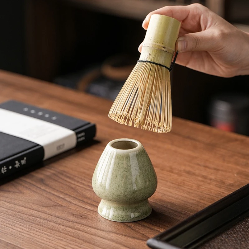 Japanese Matcha Blender Set Bamboo Whisk Teaspoon Brush Teaspoon Kiln Tea Tool Sets Indoor Drinking tea Brewing