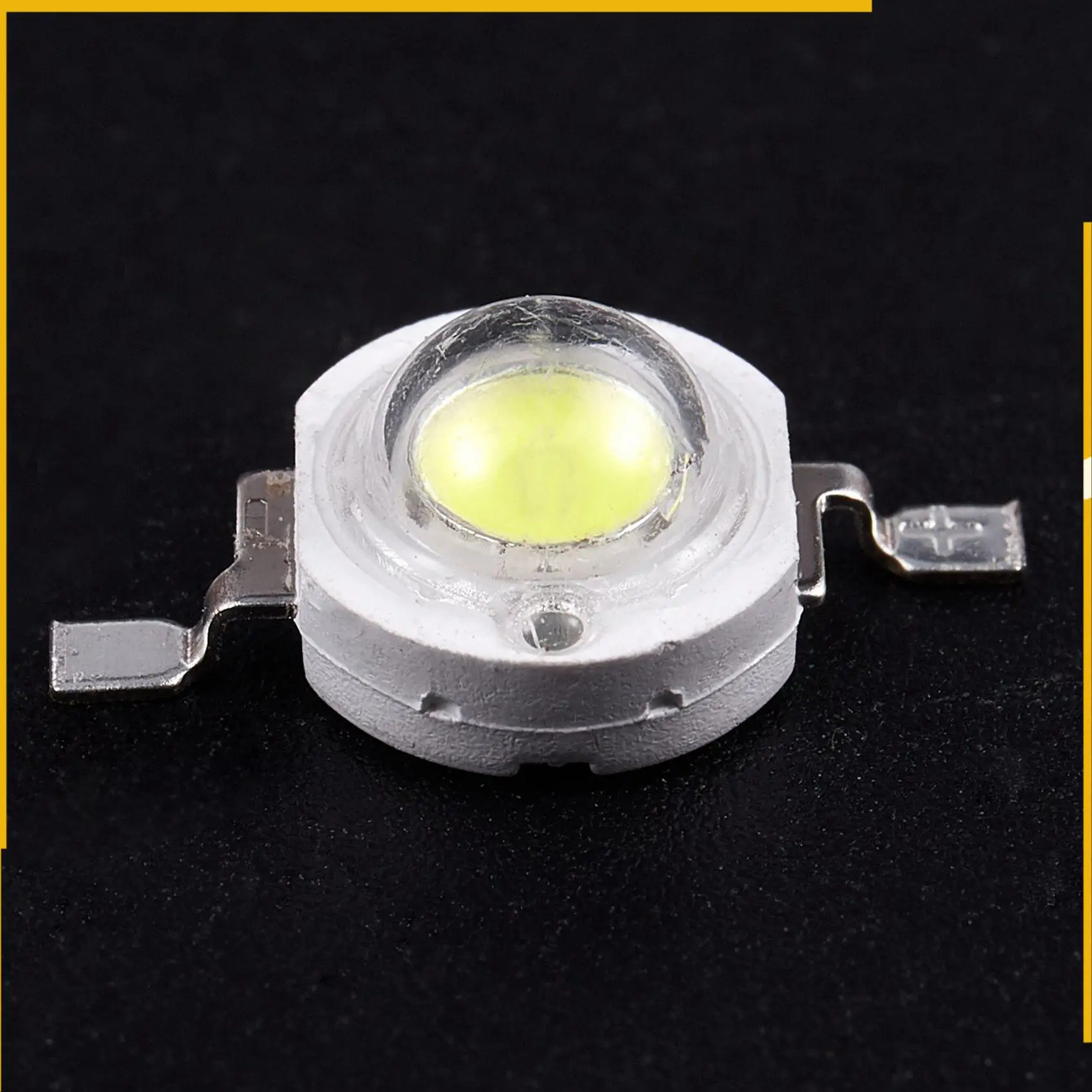

A92P 80 Pcs High Power 2 Pin 3W White LED Bead Emitters 170-190Lm 6000K