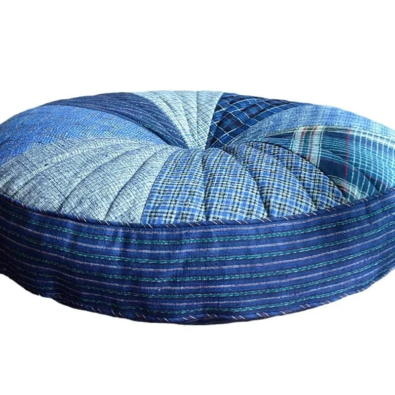 Patchwork futon, thickened and enlarged seat cushion, clubhouse teahouse yoga mat