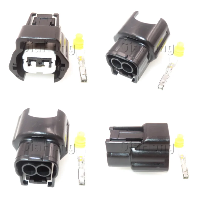 1 Set 2 Ways AC Assembly Auto Display Wiring Connector Automobile Sealed Plug Car Plastic Housing Electrical Socket 6189-0773