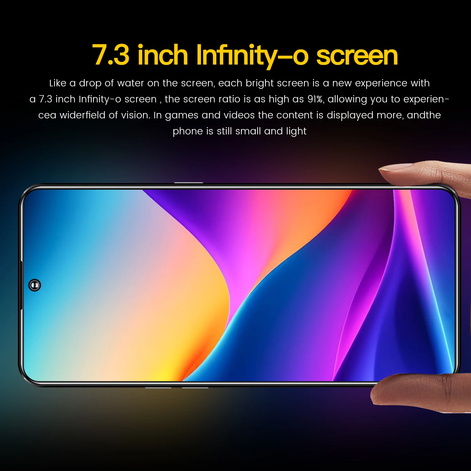 Mobile Phones Spark 10 Pro  HD7.3 Screen SmartPhone Original 16G+1T 5G Dual Sim Celulare Android Unlocked Cell Phone Global Vers