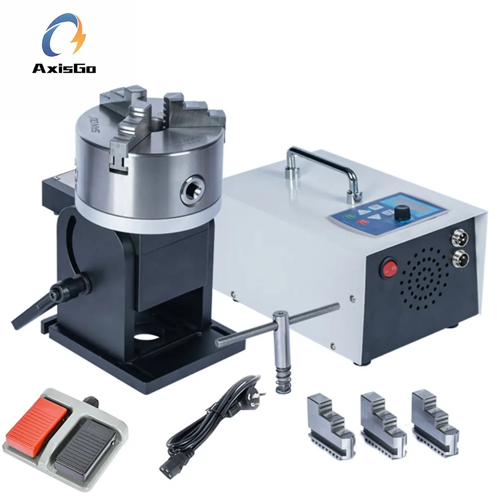 CNC Precision Rotary Positioner Table – Automatic Welding Fixture for TIG Welding, Laser Marking, Rust Removal & Inspection
