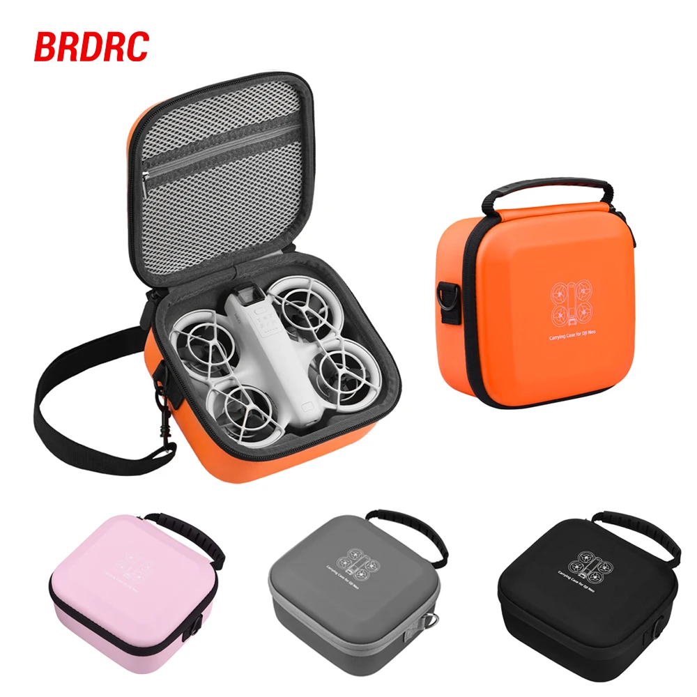 

BRDRC Storage Bag for DJI NEO Drone Organizer Portable Carrying Case Light Handbag Portable Protection Box Drop-resistant Bag